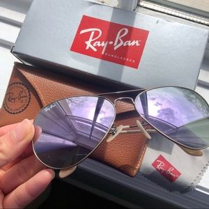 RayBan 😎 Aviator Flash Lenses